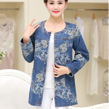 Women Jean Shirts Blouse 2020 New Fashion Long-Sleeved Floral Printed Denim Shirt Top Blusa Feminina Plus Size 4XL
Women Jean Shirts Blouse 2020 New Fashion Long-Sleeved Floral Printed Denim Shirt Top Blusa Feminina Plus Size 4XL