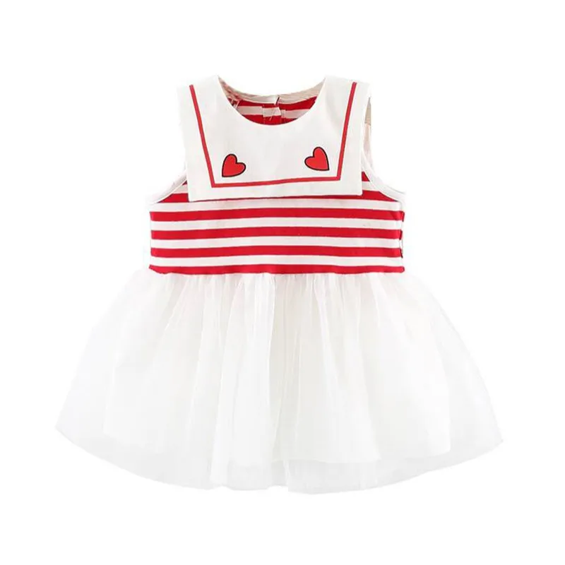 Summer Kids Toddler Princess Sundress Casual Baby Girls Sleeveless Stripe Pattern Mesh Design Dress
Summer Kids Toddler Princess Sundress Casual Baby Girls Sleeveless Stripe Pattern Mesh Design Dress