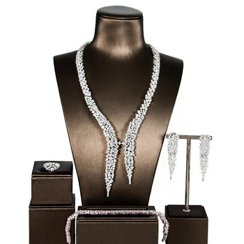 LAN PALACEnew jewellery sets zircon bride jewelry luxury necklace wedding cubic zirconia jewelry sets four free shipping
LAN PALACEnew jewellery sets zircon bride jewelry luxury necklace wedding cubic zirconia jewelry sets four free shipping