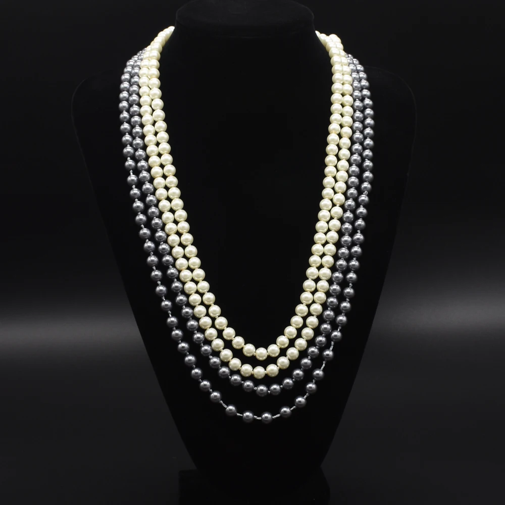 Wholesale Graceful Simulated Pearl Long Necklace Wild Sweater Chain long Necklace for Women Wedding Party Bijoux Female Jewelry
Wholesale Graceful Simulated Pearl Long Necklace Wild Sweater Chain long Necklace for Women Wedding Party Bijoux Female Jewelry