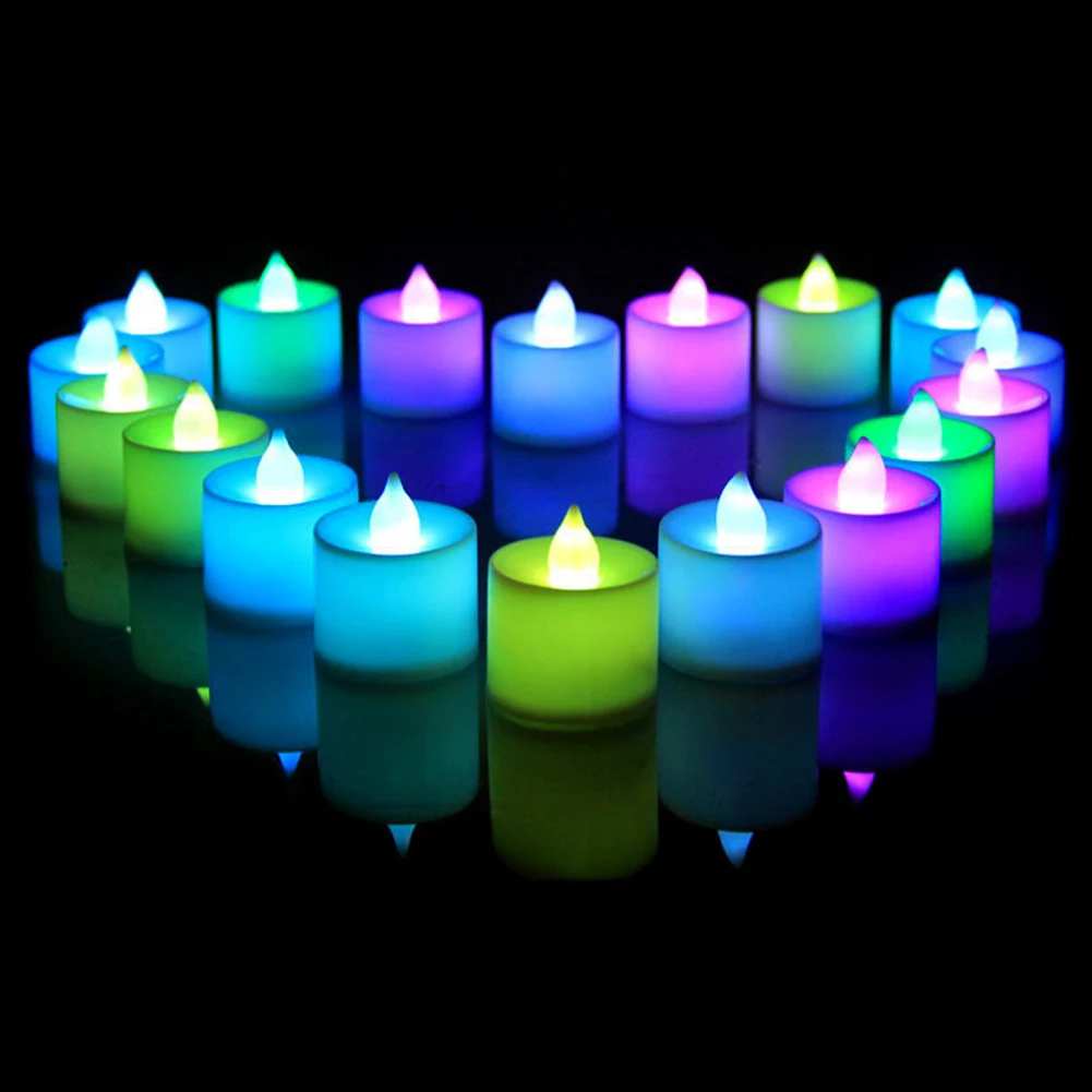5pcs Fake LED Candle Multicolor Lamp Simulation Color Flameless Battery Powered Led Tea Light For Home Wedding Birthday TSLM1
5pcs Fake LED Candle Multicolor Lamp Simulation Color Flameless Battery Powered Led Tea Light For Home Wedding Birthday TSLM1