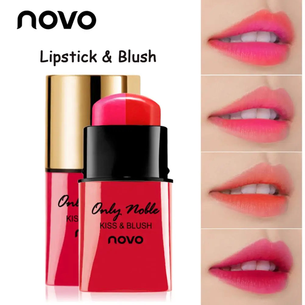 Novo Two-Color Lipstick Blush Long Lasting Color Keeping Lipstick Dress Up Your Beauty
Novo Two-Color Lipstick Blush Long Lasting Color Keeping Lipstick Dress Up Your Beauty