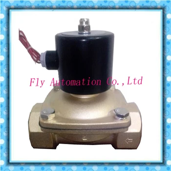 2W type 2W500-50 2" 2 way 2 position Large aperture water solenoid valve Brass 220VAC 24VDC
2W type 2W500-50 2" 2 way 2 position Large aperture water solenoid valve Brass 220VAC 24VDC