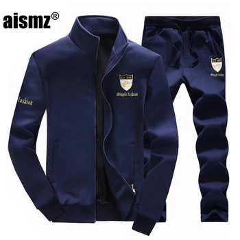 Aismz Autumn Winter Male Casual Sweat Suit Sweatshirts Jacket+Pants Tracksuit Men Sporting Set Hoodies Clothign Set For Men
Aismz Autumn Winter Male Casual Sweat Suit Sweatshirts Jacket+Pants Tracksuit Men Sporting Set Hoodies Clothign Set For Men