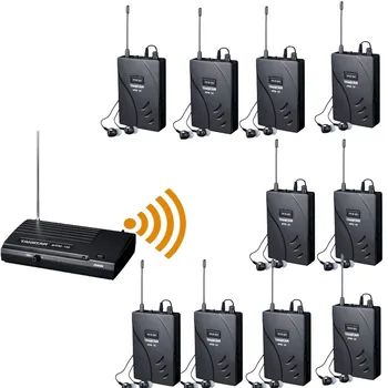 Upgraded Takstar wpm-100/wpm100 UHF Stage Wireless Monitor System In-Ear earphone Wireless Stereo 1 Transmitter+10 Receivers
Upgraded Takstar wpm-100/wpm100 UHF Stage Wireless Monitor System In-Ear earphone Wireless Stereo 1 Transmitter+10 Receivers