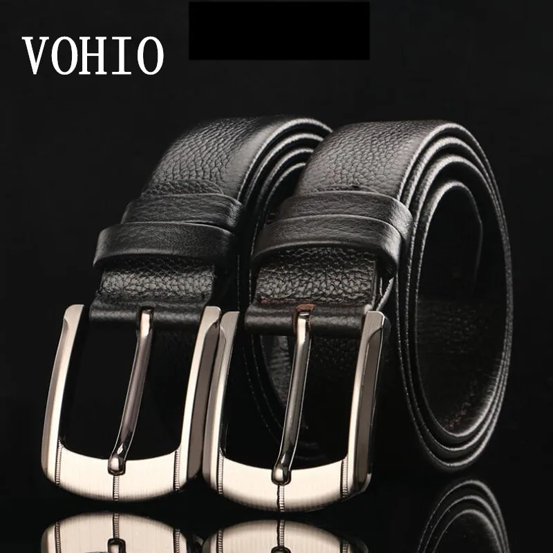VOHIO 140cm men belt Lengthen strap men luxury plus size 48 men Pin buckle belts genuine cowhide leather belt 130 male brand
VOHIO 140cm men belt Lengthen strap men luxury plus size 48 men Pin buckle belts genuine cowhide leather belt 130 male brand