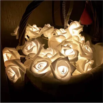 7.5M 50LED Garland Rose Diode String Fairy Lights For Wedding Party Valentine Decor 3*AA Battery Powered
7.5M 50LED Garland Rose Diode String Fairy Lights For Wedding Party Valentine Decor 3*AA Battery Powered
