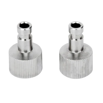 2 Pcs / Lot Airbrush Quick Disconnect Coupler Hose Connector Unlocking Adapter 1/8inch Fittings
2 Pcs / Lot Airbrush Quick Disconnect Coupler Hose Connector Unlocking Adapter 1/8inch Fittings
