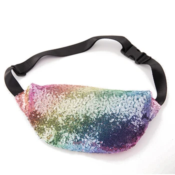 20PCS / LOT Fashion Sequin Fanny Pack Female Rainbow Color Belt Bum Bag Waist Packs New Design Glitter Women Pouch Waist Bags
20PCS / LOT Fashion Sequin Fanny Pack Female Rainbow Color Belt Bum Bag Waist Packs New Design Glitter Women Pouch Waist Bags
