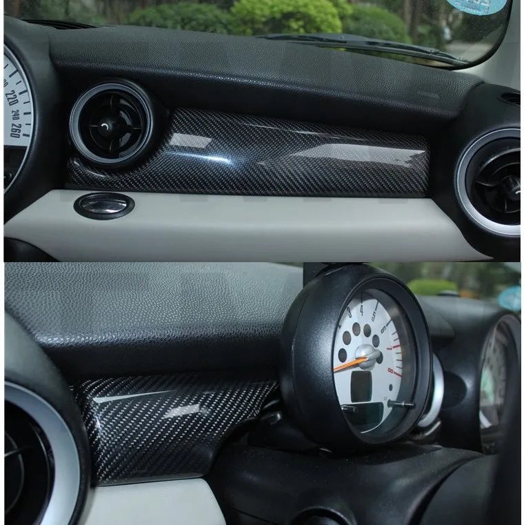 ABS Carbon Fiber Printed Car Interior Decorative Dashboard Cover Styling Moulding Trim Sticker for MINI COOPER R55 R56
ABS Carbon Fiber Printed Car Interior Decorative Dashboard Cover Styling Moulding Trim Sticker for MINI COOPER R55 R56