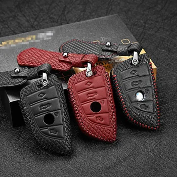 High quality Top Layer Leather car key cover 2013-2020 For BM W 5-series 7-series 4 button key holder remote case car accessorie
High quality Top Layer Leather car key cover 2013-2020 For BM W 5-series 7-series 4 button key holder remote case car accessorie