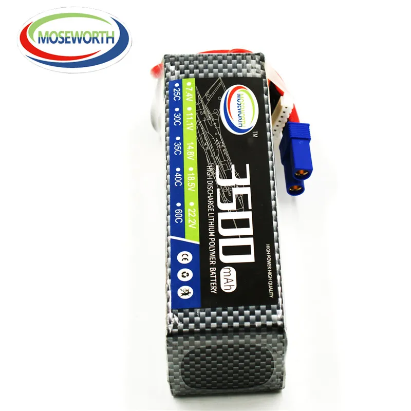 2018 rechargeable RC 5S LiPo Battery power 18.5V 3500mah 40C for rc airplane boat car tank Free shipping MOSEWORTH
2018 rechargeable RC 5S LiPo Battery power 18.5V 3500mah 40C for rc airplane boat car tank Free shipping MOSEWORTH