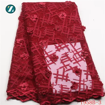 French Lace Fabric with Beads High Quality African Tulle Lace Fabric with stones 5yards 3d Flowers Tulle Lace Fabric PGC1958B-2
French Lace Fabric with Beads High Quality African Tulle Lace Fabric with stones 5yards 3d Flowers Tulle Lace Fabric PGC1958B-2