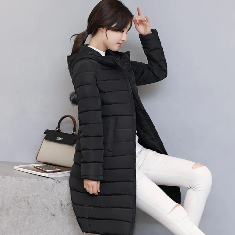 2019 Winter Women Jacket Coat Thicken Warmer Hooded Down Cotton Jacket High-end Medium Long Ms. Clothing Outerwear
2019 Winter Women Jacket Coat Thicken Warmer Hooded Down Cotton Jacket High-end Medium Long Ms. Clothing Outerwear