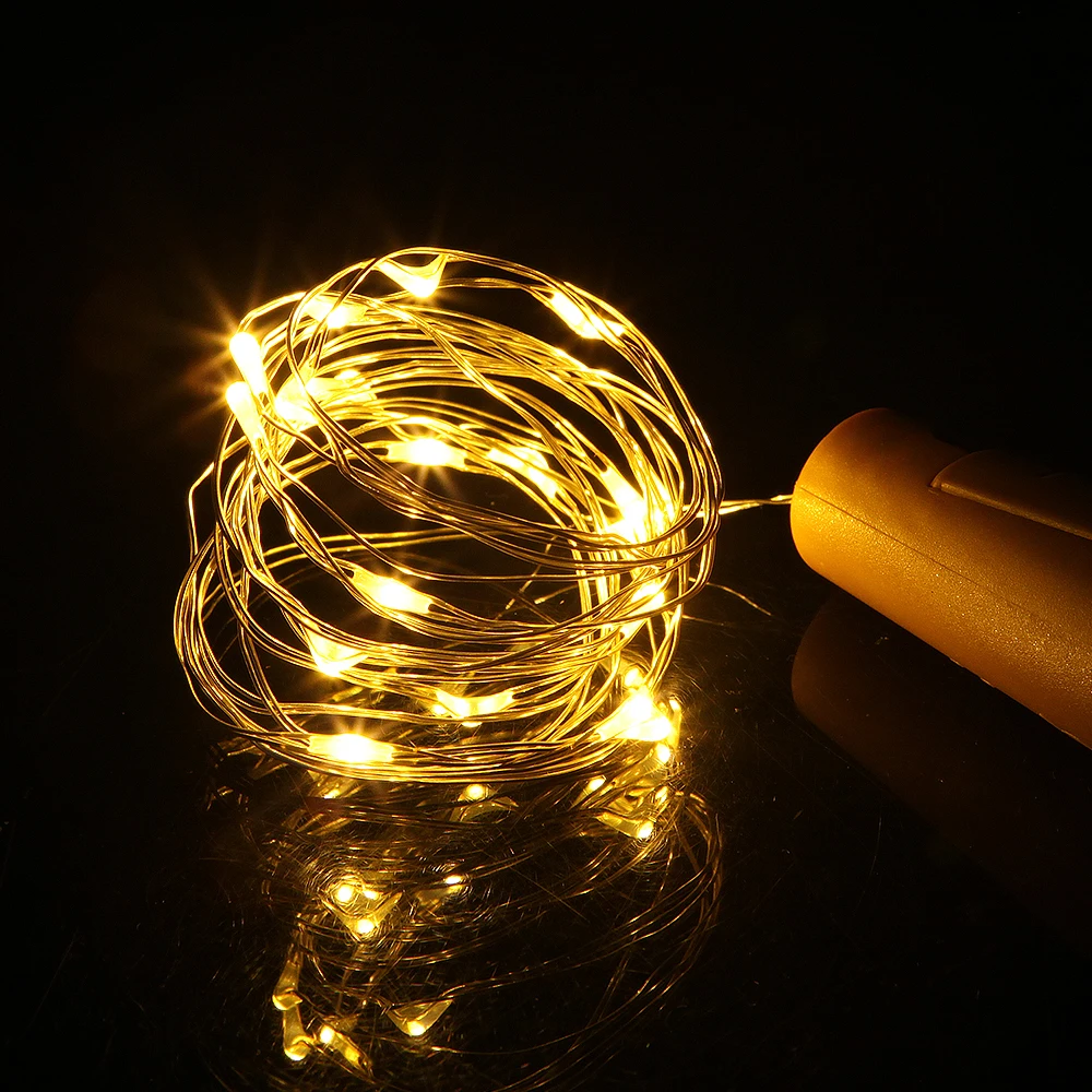 Copper Wire String Light with Bottle Stopper Led Fairy Lights Lamp for Party Home Valentines Wedding Decoration 1M 10LED 10pcs
Copper Wire String Light with Bottle Stopper Led Fairy Lights Lamp for Party Home Valentines Wedding Decoration 1M 10LED 10pcs