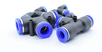 PE 4/6/8/10/12/14/16mm Pneumatic pipe joint quick coupling T Type Pneumatic connector Fittings
PE 4/6/8/10/12/14/16mm Pneumatic pipe joint quick coupling T Type Pneumatic connector Fittings
