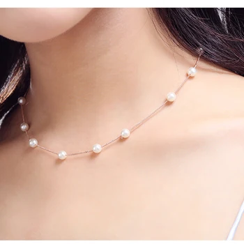 XIYANIKE 925 Sterling Silver New Design Multi Pearls Choker Necklaces ABS Pearl High Quality For Women Lady Gift 2019 New
XIYANIKE 925 Sterling Silver New Design Multi Pearls Choker Necklaces ABS Pearl High Quality For Women Lady Gift 2019 New
