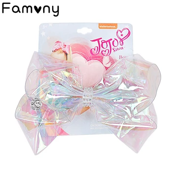 6" Transparent Rainbow Hair Bow With Clip Girls Summer Style Bowknot Cute Pompom Hair Accessories For Kids Hair Accessories
6" Transparent Rainbow Hair Bow With Clip Girls Summer Style Bowknot Cute Pompom Hair Accessories For Kids Hair Accessories
