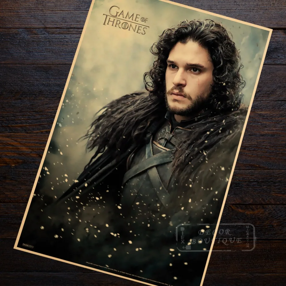 Winter John Snow Game of Thrones Poster Song of ice and fire Retro Vintage Poster Decorative DIY Wall Art Home Bar Posters Decor
Winter John Snow Game of Thrones Poster Song of ice and fire Retro Vintage Poster Decorative DIY Wall Art Home Bar Posters Decor