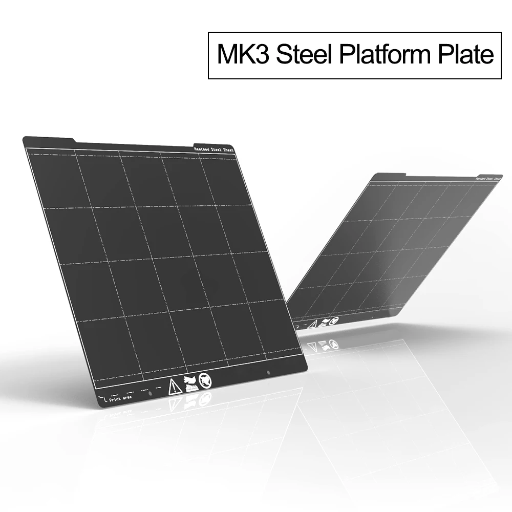 254*241mm Spring Steel Sheet Platform Plate + MK3 Heatbed Sticker PEI Printing Build 3D Printer Parts For I3 MK3 Printer Hotbed
254*241mm Spring Steel Sheet Platform Plate + MK3 Heatbed Sticker PEI Printing Build 3D Printer Parts For I3 MK3 Printer Hotbed