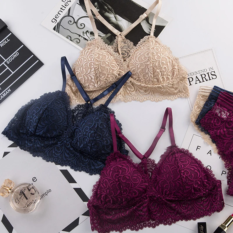 DERUILADY Sexy Underwear Wireless Bra Femma Lace Sling Padded Bras Bralette Comfort Wire Free Adjusted Women Lingerie Multicolor
DERUILADY Sexy Underwear Wireless Bra Femma Lace Sling Padded Bras Bralette Comfort Wire Free Adjusted Women Lingerie Multicolor