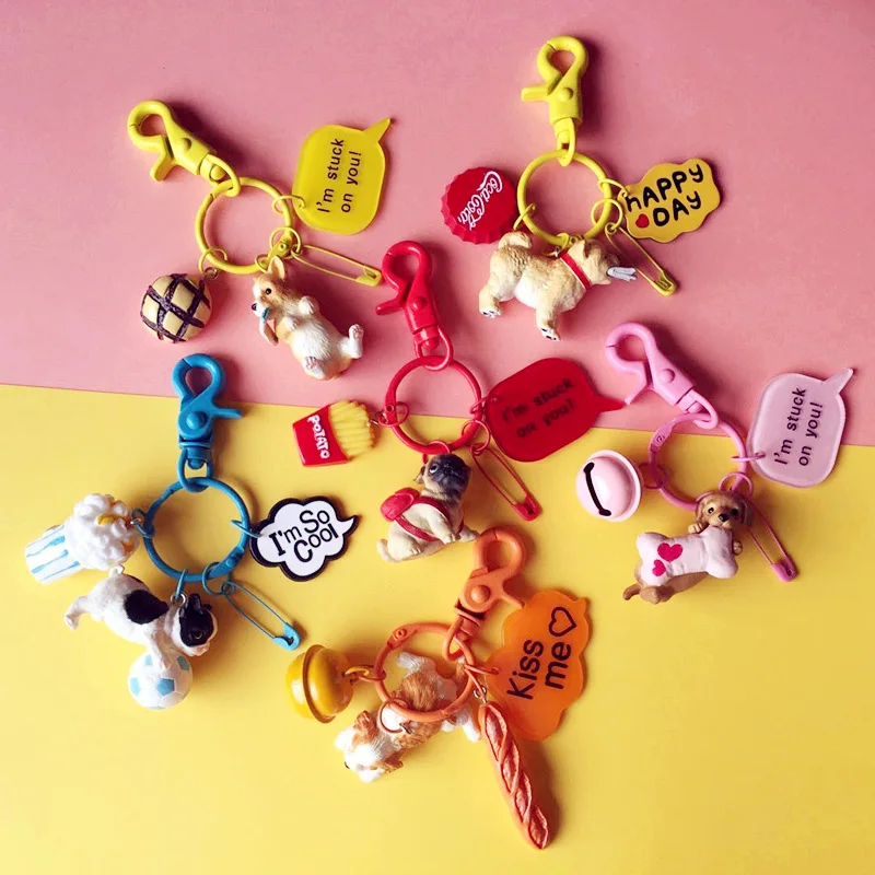 2019The New Mini Chihuahua Corgi Labrador Animals Fashion Car Keychain For Women Girl Puppy Keyring Bag Purse Key Pendant
2019The New Mini Chihuahua Corgi Labrador Animals Fashion Car Keychain For Women Girl Puppy Keyring Bag Purse Key Pendant