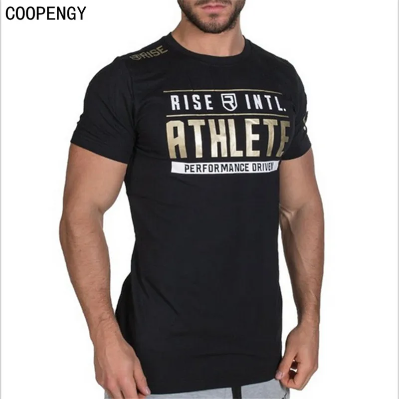 Fashion Men's T Shirts Tops Crossfit RISE Casual Printing Workout building Short Sleeved Fitness Tees T-Shirts
Fashion Men's T Shirts Tops Crossfit RISE Casual Printing Workout building Short Sleeved Fitness Tees T-Shirts