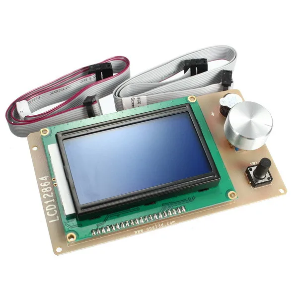 New Arrival 3D Printer LCD12864 LCD Module LCD 12864 Display Monitor Motherboard RAMPS1.4 Controller Panel
New Arrival 3D Printer LCD12864 LCD Module LCD 12864 Display Monitor Motherboard RAMPS1.4 Controller Panel