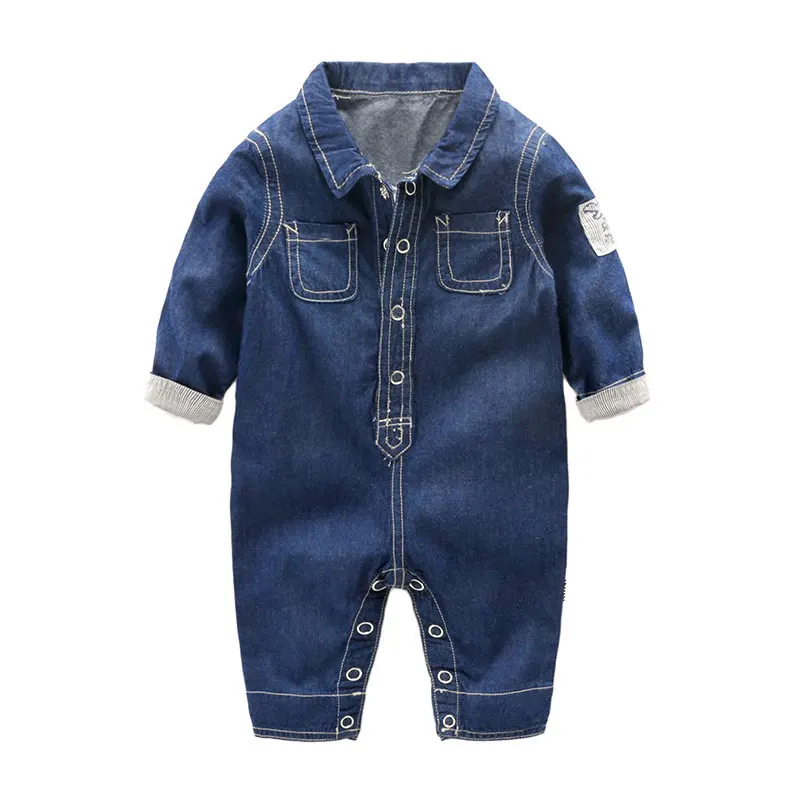 Fashion cowboy Rompers for Newborn Baby Boy Spring 2017 Warm Outerwear Sport Jumpsuit Clothes Infant baby Boys Romper 0-12M
Fashion cowboy Rompers for Newborn Baby Boy Spring 2017 Warm Outerwear Sport Jumpsuit Clothes Infant baby Boys Romper 0-12M