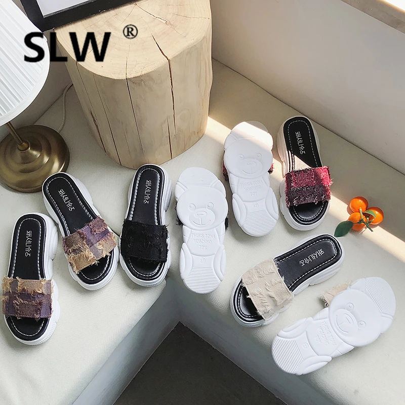 Ladies Flip Flops Slides Woman Shoes Luxury Increased Internal Women's Slippers 2019 Platform Low Lady Flip-flops Sliders
Ladies Flip Flops Slides Woman Shoes Luxury Increased Internal Women's Slippers 2019 Platform Low Lady Flip-flops Sliders
