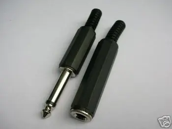 Mono Male/Female TS 1/4" Plug Connector 50-Pair
Mono Male/Female TS 1/4" Plug Connector 50-Pair
