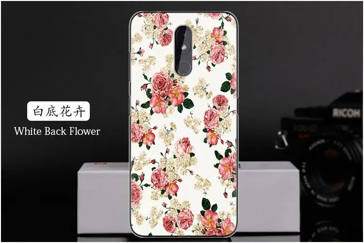 白底花卉 White Back Flower