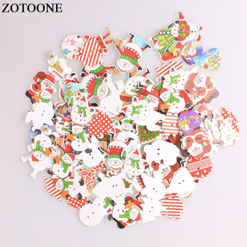 ZOTOONE Mix Christmas Wodden Buttons For Clothing Needlework Scrapbooking Snowman Santa Claus Craft Sewing Buttons Accessories A
ZOTOONE Mix Christmas Wodden Buttons For Clothing Needlework Scrapbooking Snowman Santa Claus Craft Sewing Buttons Accessories A