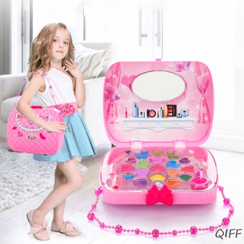 1Set Children Pretend Makeup Game Toys Hair Dryer Lipstick Girl Play House Makeup Handbag Toy Simulation Drama Props Kids Gifts
1Set Children Pretend Makeup Game Toys Hair Dryer Lipstick Girl Play House Makeup Handbag Toy Simulation Drama Props Kids Gifts