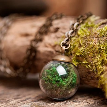 3PCS 16MM Glass Ball Real Moss Necklace Terrarium necklace Nature necklace Green necklace birthday gift for women
3PCS 16MM Glass Ball Real Moss Necklace Terrarium necklace Nature necklace Green necklace birthday gift for women