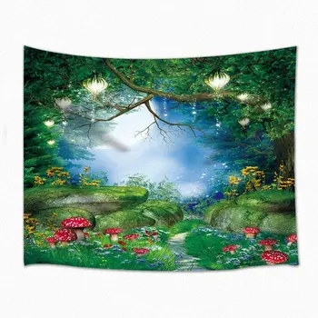 Mushroom Decor Tapestry Enchanted Nature Fireworm Pathway Landscape Mushroom Large Rocks Fairytale Landscape
Mushroom Decor Tapestry Enchanted Nature Fireworm Pathway Landscape Mushroom Large Rocks Fairytale Landscape