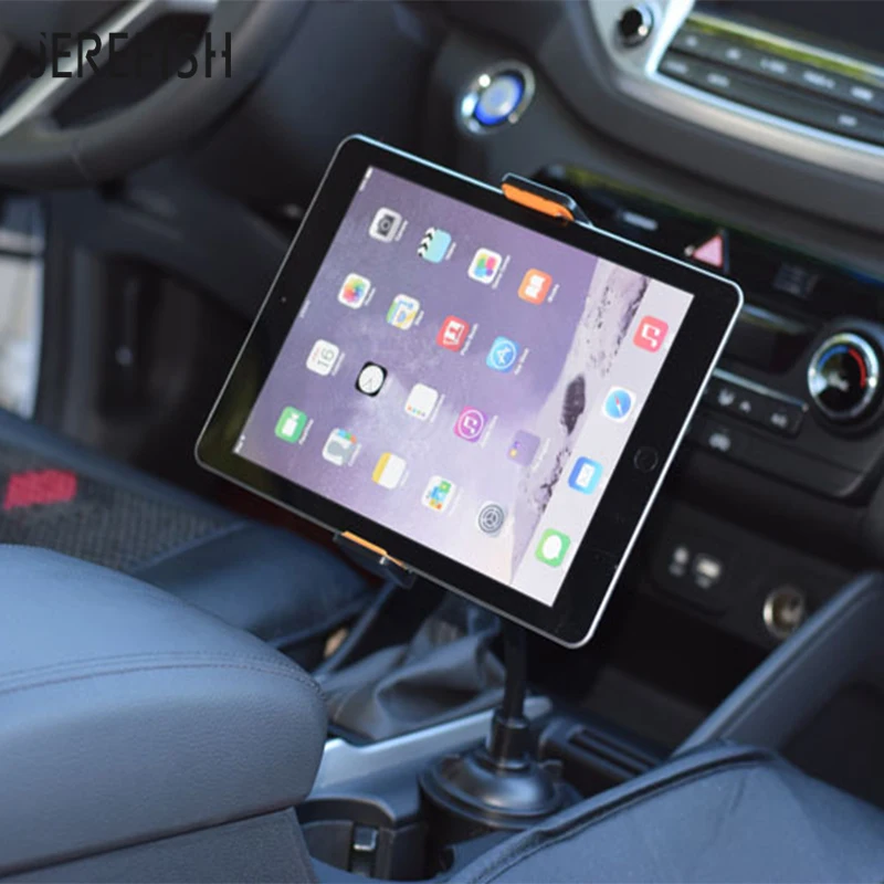 Фото Универсальный автомобильный держатель для планшетов регулируемый iPad Samsung Galaxy 7-10