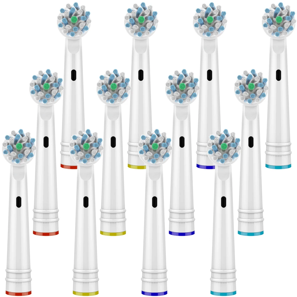 12 PCS Cross Function Replacement Toothbrush Heads for Braun Oral B Soft Bristle,Vitality Dual Clean/Professional Care Smart
12 PCS Cross Function Replacement Toothbrush Heads for Braun Oral B Soft Bristle,Vitality Dual Clean/Professional Care Smart