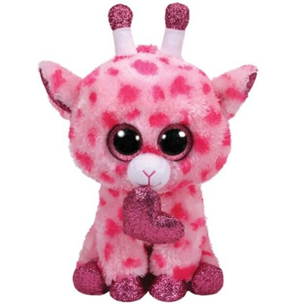 Pyoopeo Ty Boos 6" 15cm Sweetums Pink Giraffe Valentine Plush Regular Stuffed Animal Collection Doll Toy with Heart Tag
Pyoopeo Ty Boos 6" 15cm Sweetums Pink Giraffe Valentine Plush Regular Stuffed Animal Collection Doll Toy with Heart Tag