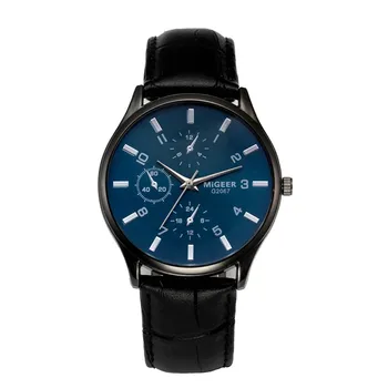 MIGEER Temperament Men Business Watches Male Wrist Quartz Watch Casual Leather Mens Sport Gift WristWatch erkek kol saati A4
MIGEER Temperament Men Business Watches Male Wrist Quartz Watch Casual Leather Mens Sport Gift WristWatch erkek kol saati A4