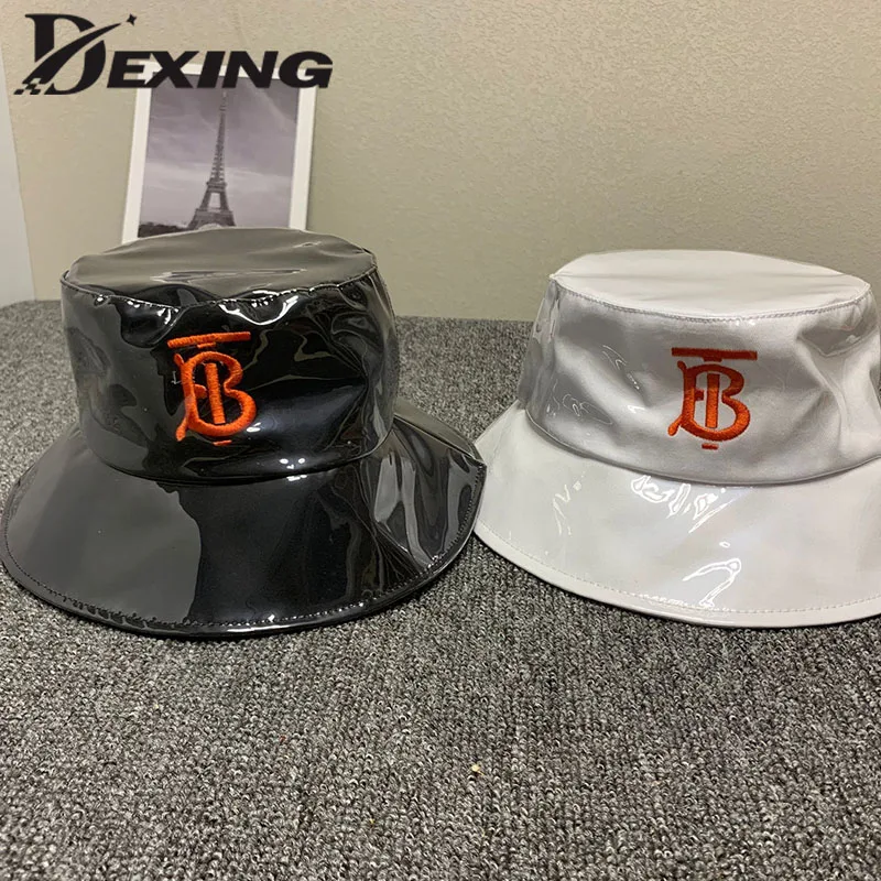 PVC leather unisex Bucket Hat men women Bob Hip Hop Caps Summer Panama Sun fold Sun fashion beach hat
PVC leather unisex Bucket Hat men women Bob Hip Hop Caps Summer Panama Sun fold Sun fashion beach hat