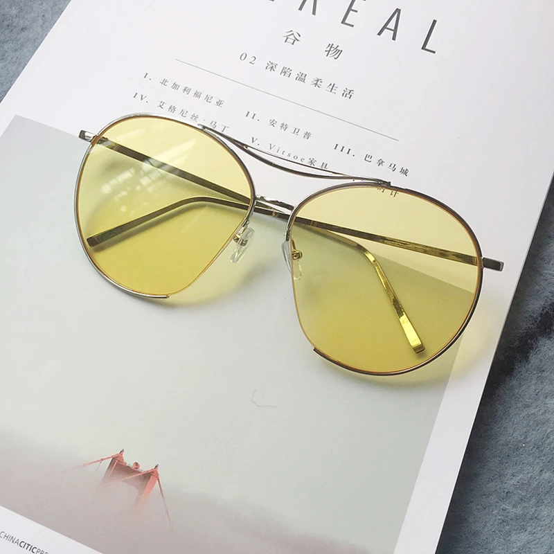 Korean BRAND DESIGN Trimming Sunglasses Men Women Sun Glasses with Colored Lens UV400 Gafas De Sol Gentle Women's Sunglass
Korean BRAND DESIGN Trimming Sunglasses Men Women Sun Glasses with Colored Lens UV400 Gafas De Sol Gentle Women's Sunglass