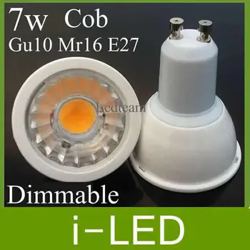 Led Spot Light 7W E27 Mr16 GU10 Dimmable COB Spotlight Bulb Lamp Cool/Warm White Lamps AC85-265V 12v Led Light 120 Beam Angle
Led Spot Light 7W E27 Mr16 GU10 Dimmable COB Spotlight Bulb Lamp Cool/Warm White Lamps AC85-265V 12v Led Light 120 Beam Angle
