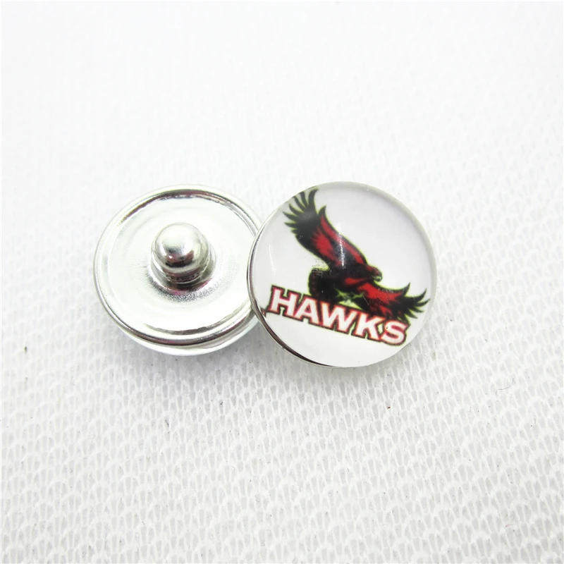 10pcs US St. Joseph's Hawks Snap Buttons Glass 18mm Ginger Sports buttons Diy Snaps Jewelry Bracelet&bangles Charms
10pcs US St. Joseph's Hawks Snap Buttons Glass 18mm Ginger Sports buttons Diy Snaps Jewelry Bracelet&bangles Charms