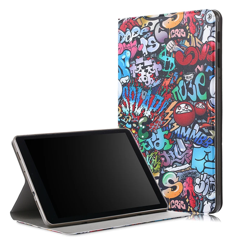 Painted Smart Case Leather Folding Stand Cover with Auto Wake/Sleep for Samsung Galaxy Tab A 10.5 SM-T590 T595 T597+Stylus
Painted Smart Case Leather Folding Stand Cover with Auto Wake/Sleep for Samsung Galaxy Tab A 10.5 SM-T590 T595 T597+Stylus