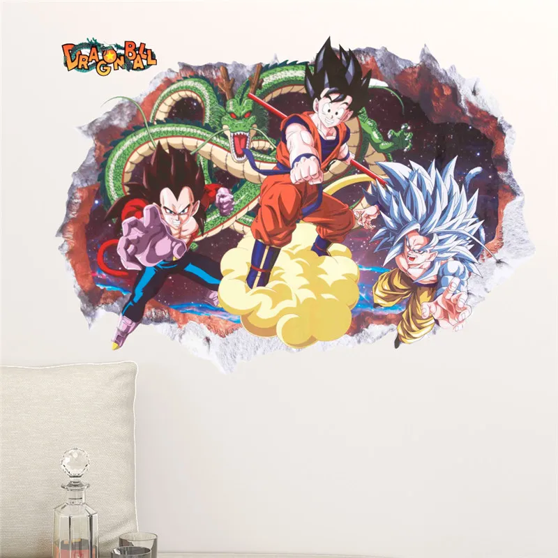 Cartoon Japan Anime Dragonball Wall Stickers For kids Rooms 3d effect wall decals Children's Boy's Toy Kids Festival Gift
Cartoon Japan Anime Dragonball Wall Stickers For kids Rooms 3d effect wall decals Children's Boy's Toy Kids Festival Gift