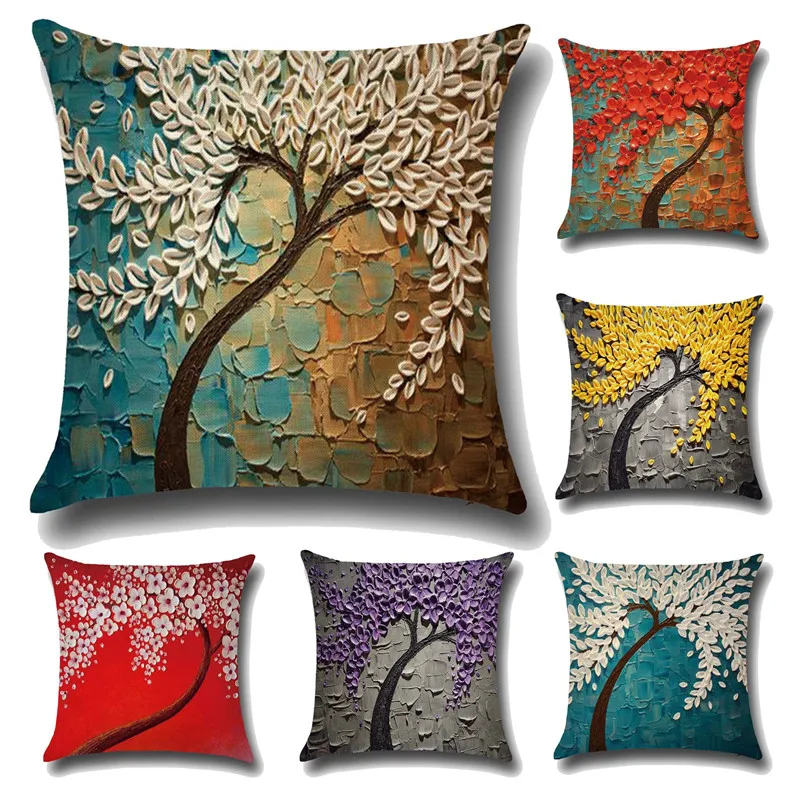 Colorful Tree Home Decor Cushion Cover Wonderful Sofa Bedding Room Decorative Pillow Case Children Gift Office Car Decoration
Colorful Tree Home Decor Cushion Cover Wonderful Sofa Bedding Room Decorative Pillow Case Children Gift Office Car Decoration
