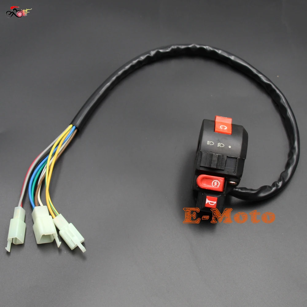 Переключатель звукового сигнала Sunl Roketa Coolster 50cc 70cc 90cc 110cc 125cc, 10 проводов
Переключатель звукового сигнала Sunl Roketa Coolster 50cc 70cc 90cc 110cc 125cc, 10 проводов