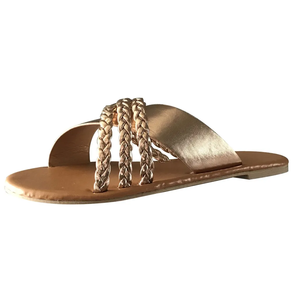 New Flat Sandals Women's Platform Slipper Women Cross with Open Toe Sandals Beach Walk Shoes Summer Shoes Zapatos Mujer E682
New Flat Sandals Women's Platform Slipper Women Cross with Open Toe Sandals Beach Walk Shoes Summer Shoes Zapatos Mujer E682
