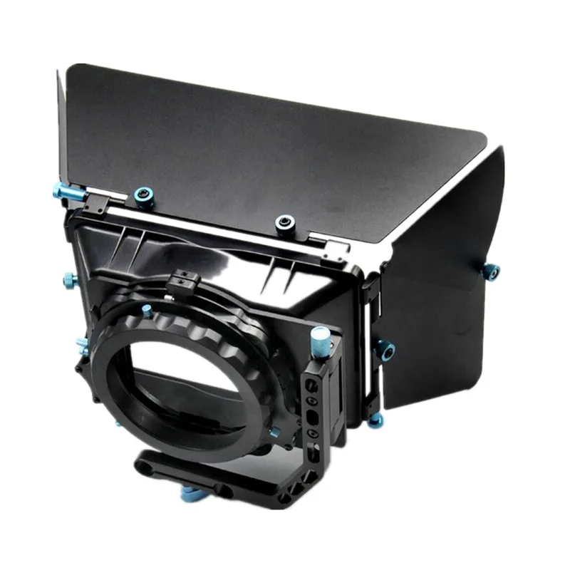New Professional DSLR Matte Box Sunshade bucket + Filter used in conjunction with15MM rail Rod system For Camera Camcorder
New Professional DSLR Matte Box Sunshade bucket + Filter used in conjunction with15MM rail Rod system For Camera Camcorder